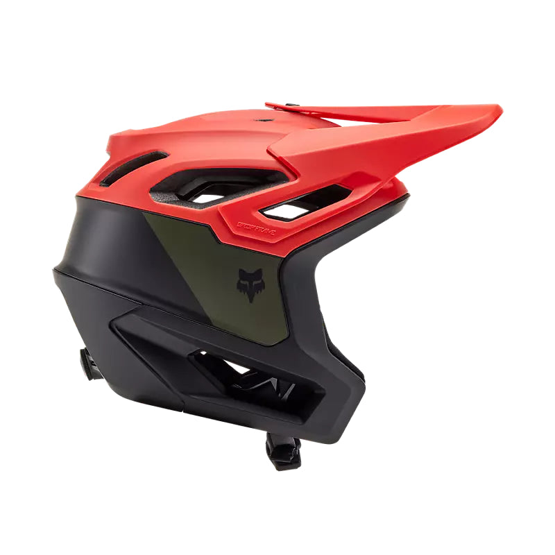 Casco Bicicleta New Dropframe Pro Naranjo Fox | Casco MTB Fox casco fox racing motocross mtb