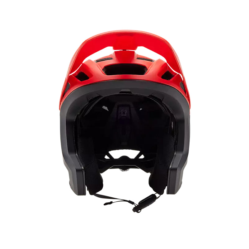Casco Bicicleta New Dropframe Pro Naranjo Fox | Casco MTB Fox casco fox racing motocross mtb