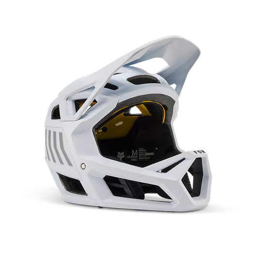 Casco Bicicleta Niño Proframe Blanco Fox | Casco MTB Fox casco fox racing motocross mtb