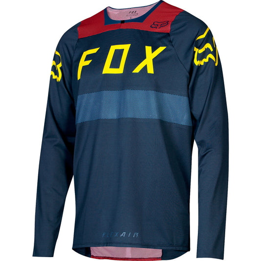 Polera Bicicleta Flexair Azul Fox polera bicicleta fox mtb