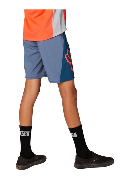 Short Bicicleta Niño Defend S Azul Fox - imagen 4