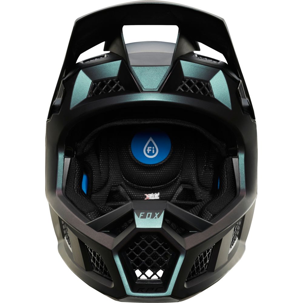Casco Bicicleta Rampage Pro Carbon Iridium Fox | Casco MTB Fox casco fox racing motocross mtb
