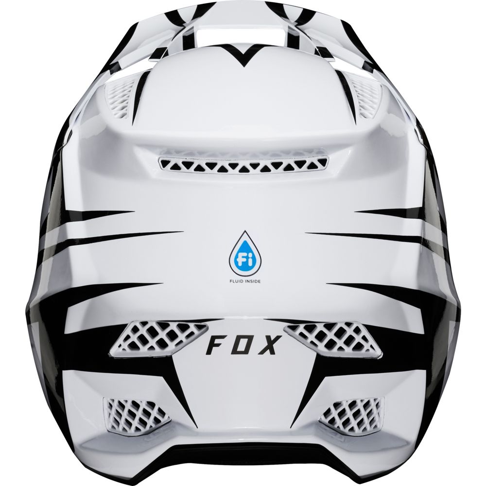 Casco Bicicleta Rampage Pro Carbon Blanco Beast Fox | Casco MTB Fox casco fox racing motocross mtb