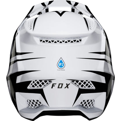 Casco Bicicleta Rampage Pro Carbon Blanco Beast Fox | Casco MTB Fox casco fox racing motocross mtb