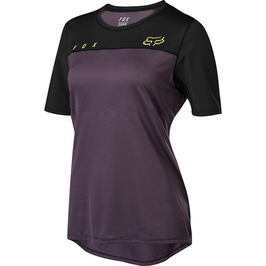 Polera Bicicleta Mujer Flexair Ss Morado Fox polera bicicleta fox mtb