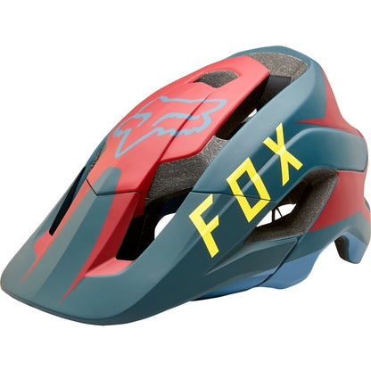 Casco Bicicleta Metah Flow Rojo Azul Fox | Casco MTB Fox casco fox racing motocross mtb