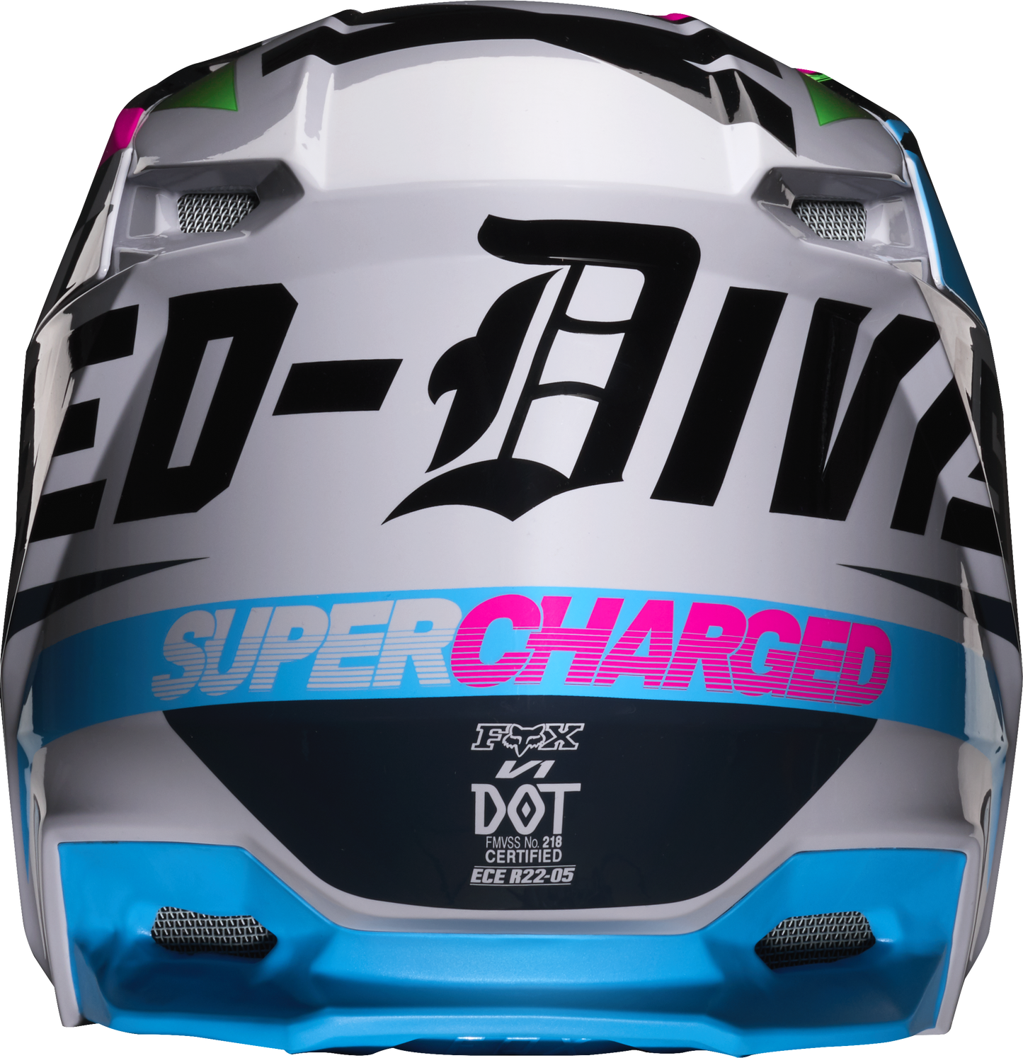 Casco Moto Niño V1 Czar Gris Fox | Casco Moto Fox casco fox racing motocross mtb