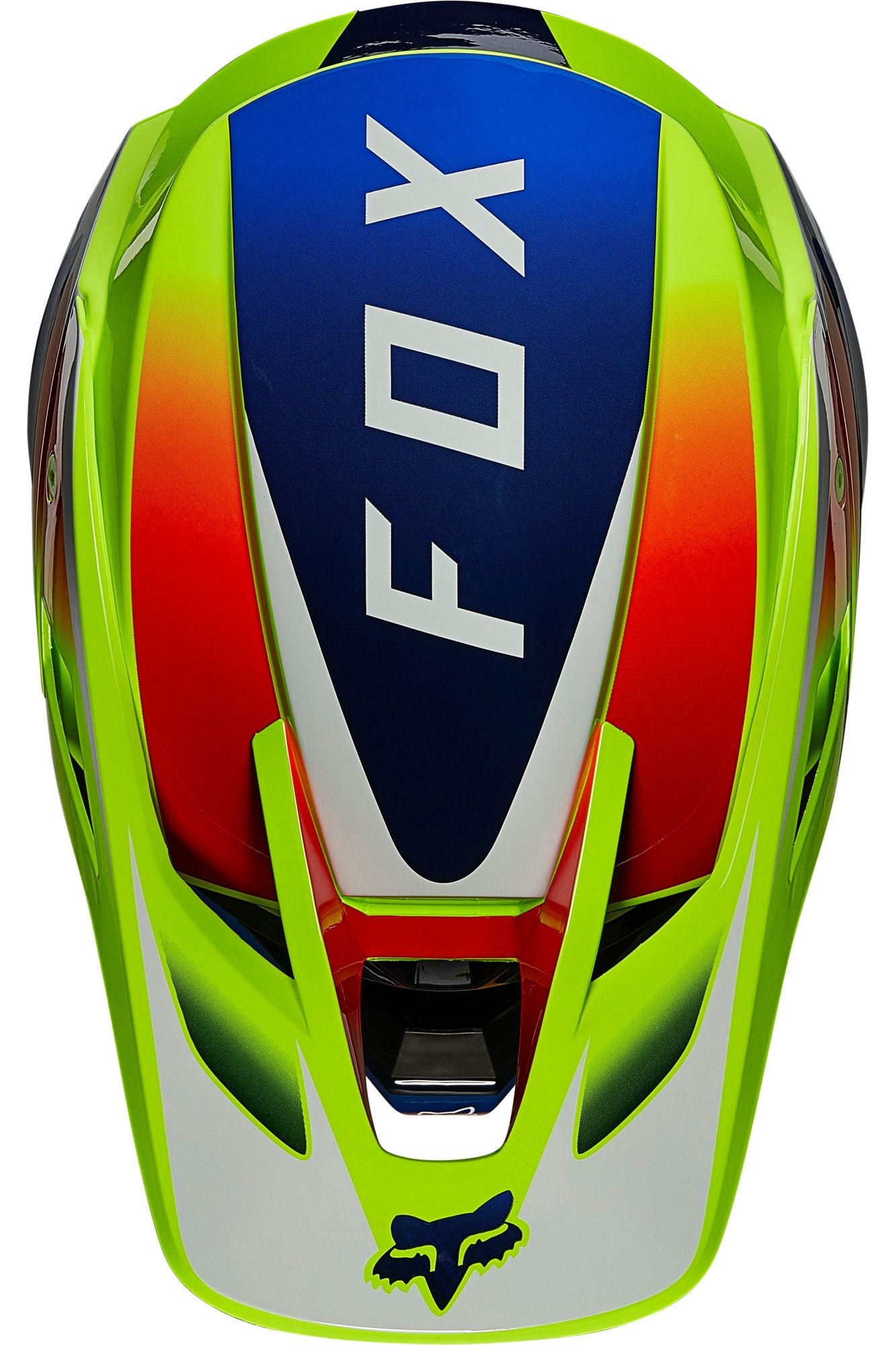 Casco Moto V3 Rs Wired Amarillo Fluor Fox | Casco Moto Fox casco fox racing motocross mtb