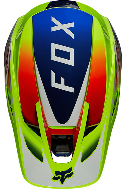Casco Moto V3 Rs Wired Amarillo Fluor Fox | Casco Moto Fox casco fox racing motocross mtb