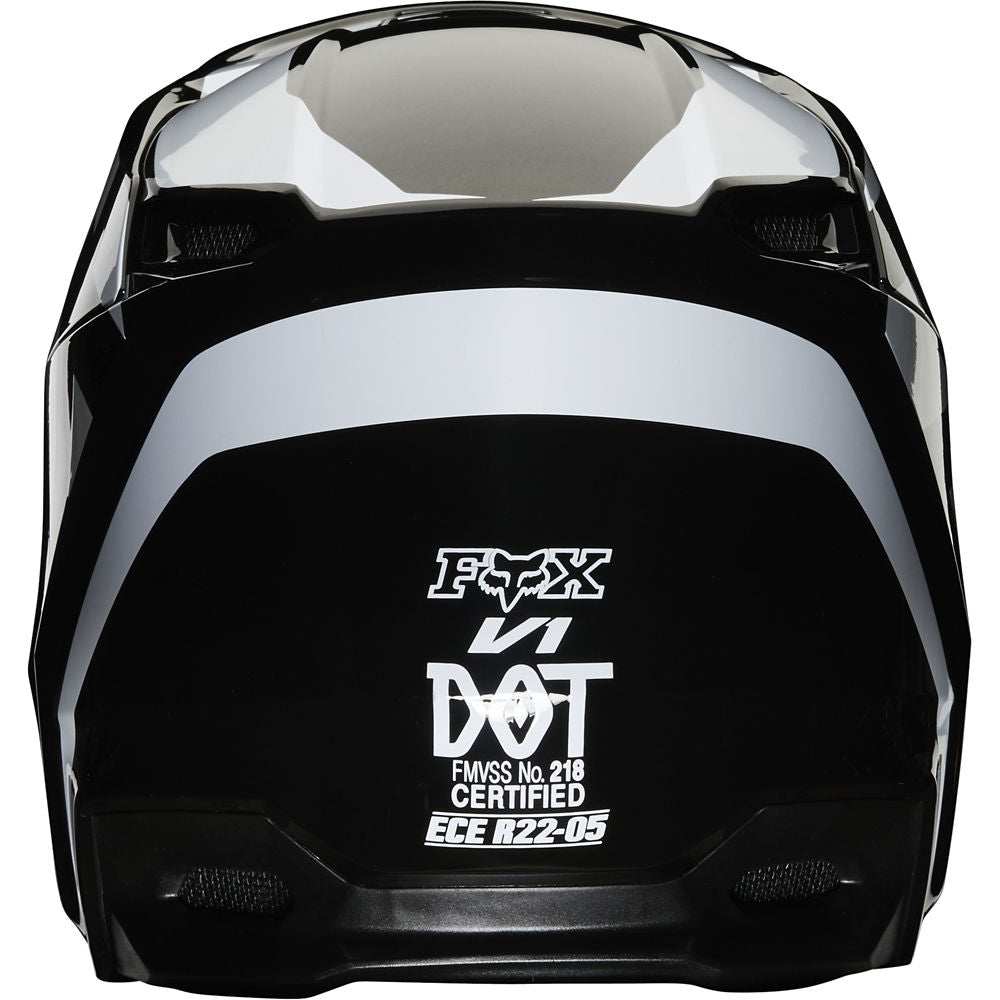 Casco Moto Niño V1 Prix Negro Fox | Casco Moto Fox casco fox racing motocross mtb