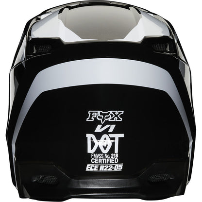 Casco Moto Niño V1 Prix Negro Fox | Casco Moto Fox casco fox racing motocross mtb