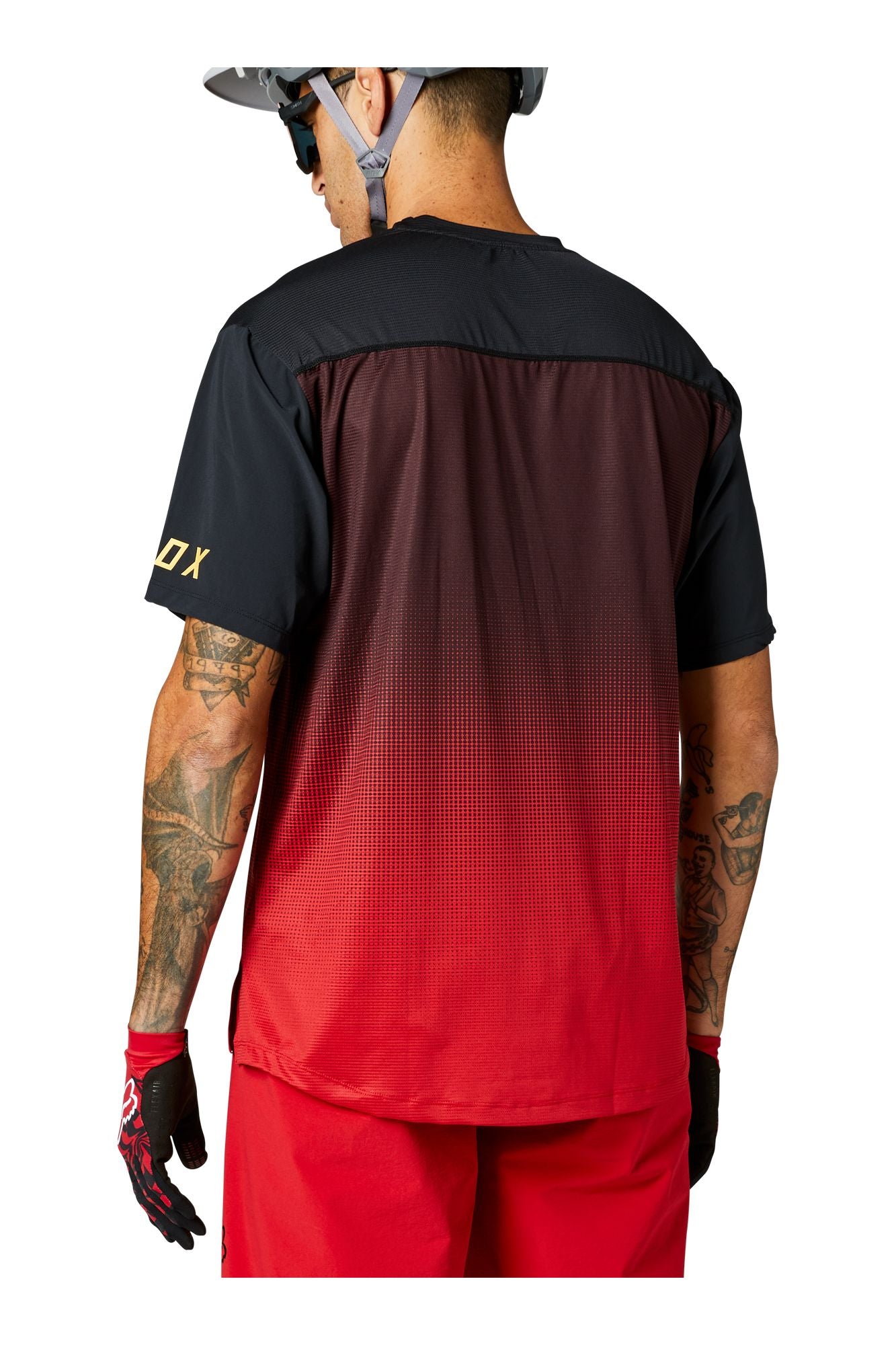 Polera Bicicleta Flexair Rojo Fox polera bicicleta fox mtb
