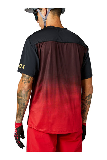 Polera Bicicleta Flexair Rojo Fox polera bicicleta fox mtb