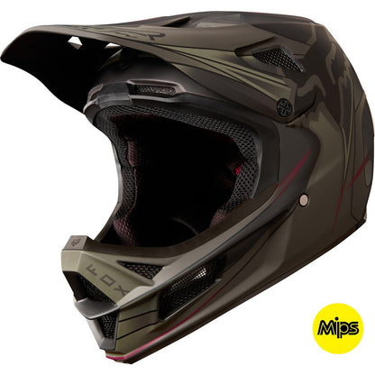 Casco Bicicleta Rampage Pro Carbon Kustom Negro Fox | Casco MTB Fox casco fox racing motocross mtb