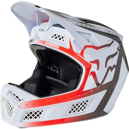 Casco Bicicleta Rampage Pro Carbon Mips Blanco Fox | Casco MTB Fox casco fox racing motocross mtb