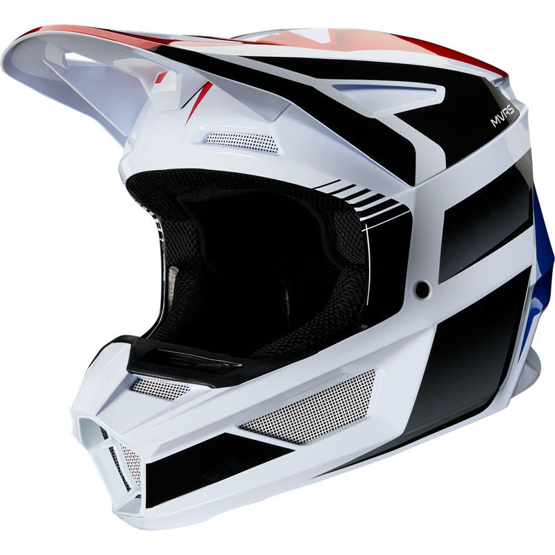 Casco Moto Niño V2 Hayl Azul/Rojo Fox | Casco Moto Fox casco fox racing motocross mtb