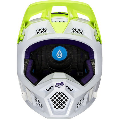 Casco Moto V3 Honr Le Amarillo Fluor Fox | Casco Moto Fox casco fox racing motocross mtb