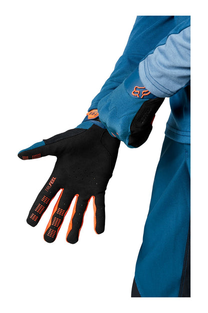 Guantes Bicicleta Defend D3O® Azul Fox - imagen 2