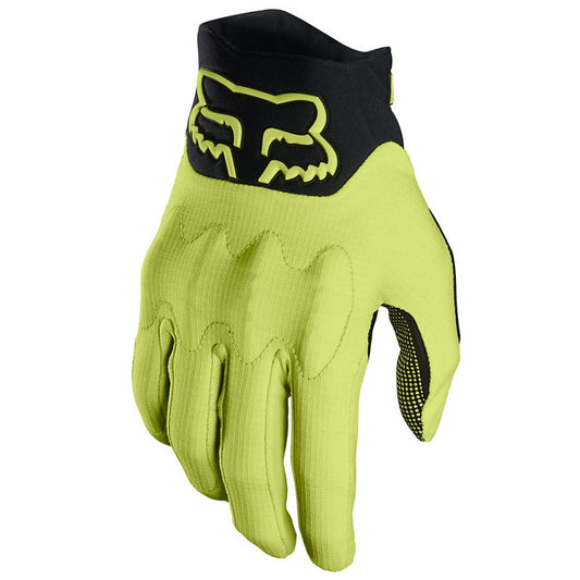 Guantes Bicicleta Defend D3O Amarillo Fox