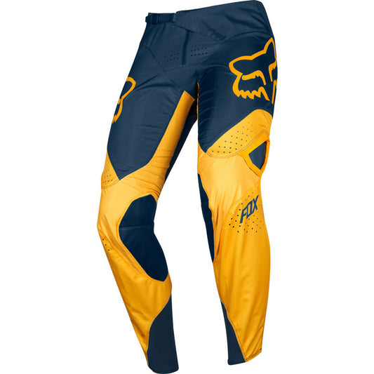 Pantalon Fox Moto 360 Kila Azul para Moto Amarillo