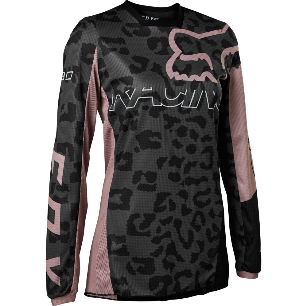 Polera Moto Mujer 180 Skew Morado Fox polera moto fox motocross