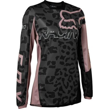 Polera Moto Mujer 180 Skew Morado Fox polera moto fox motocross