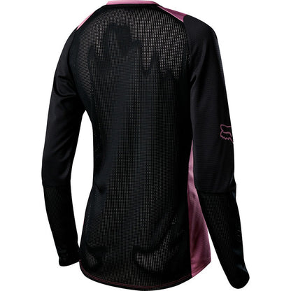 Polera Bicicleta Mujer Defend Morado Fox polera bicicleta fox mtb