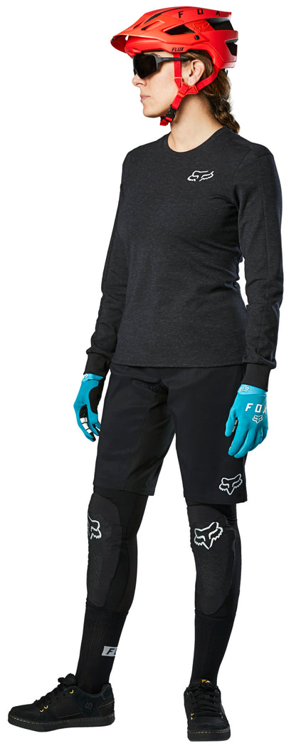 Short Bicicleta Mujer Ranger Negro Fox - imagen 2