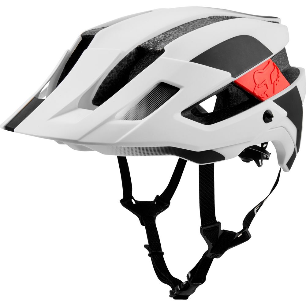 Casco Bicicleta Flux Mips Conduit Blanco Rojo Fox | Casco MTB Fox casco fox racing motocross mtb