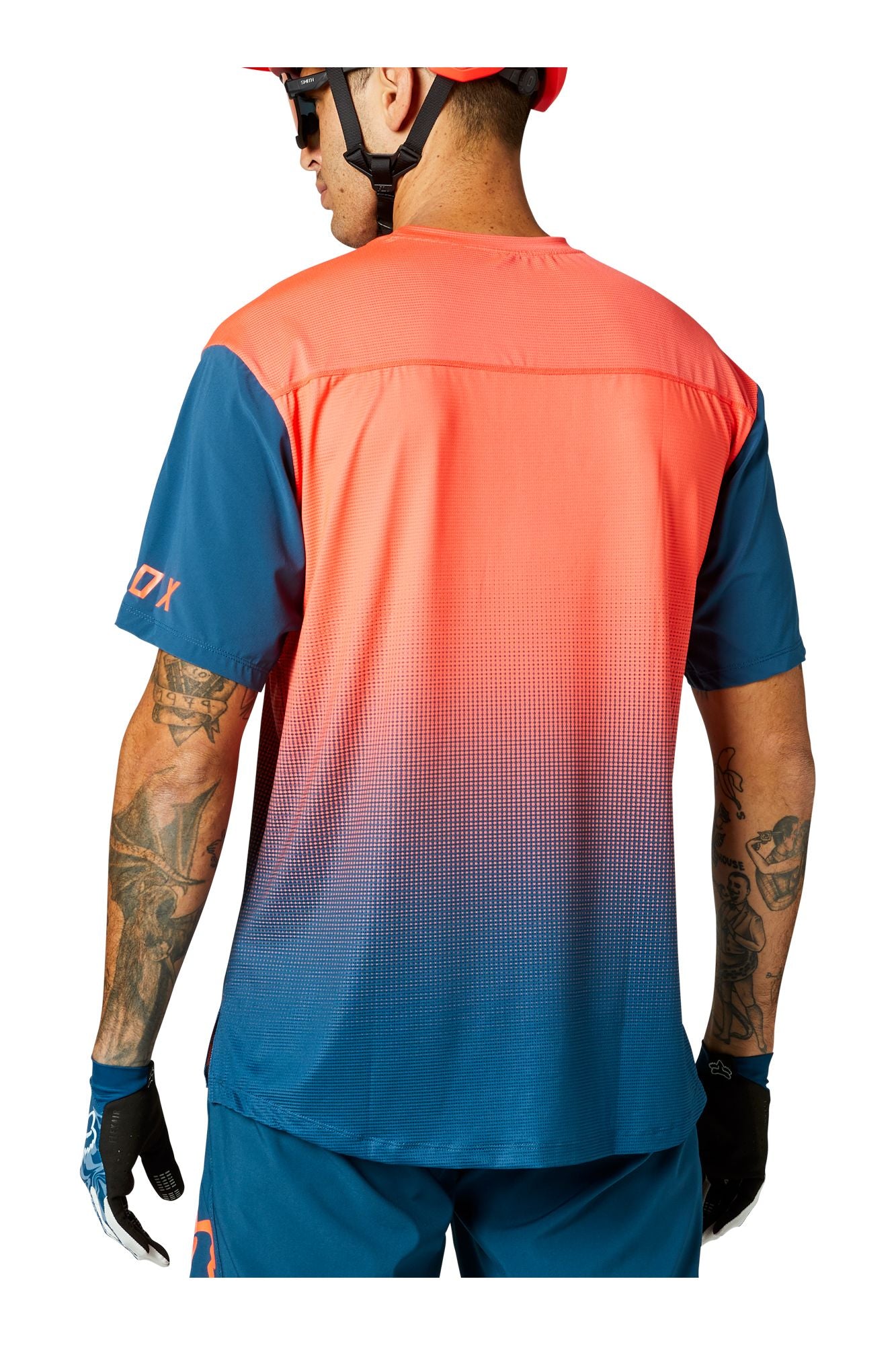 Polera Bicicleta Flexair Naranjo Fox polera bicicleta fox mtb