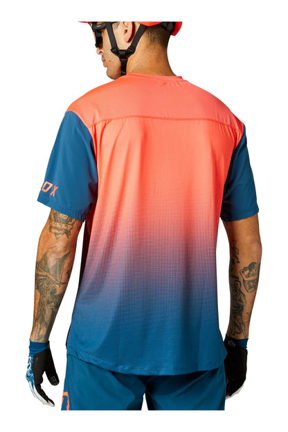 Polera Bicicleta Flexair Naranjo Fox polera bicicleta fox mtb