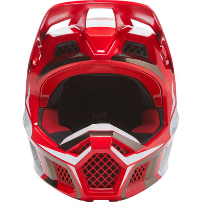 Casco Moto V3 RS MIRER ECE Rojo/Blanco Fox | Casco Moto Fox casco fox racing motocross mtb