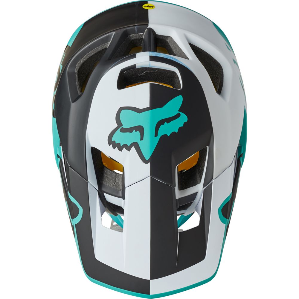 Casco Bicicleta Proframe Blocked CE Verde Fox | Casco MTB Fox casco fox racing motocross mtb