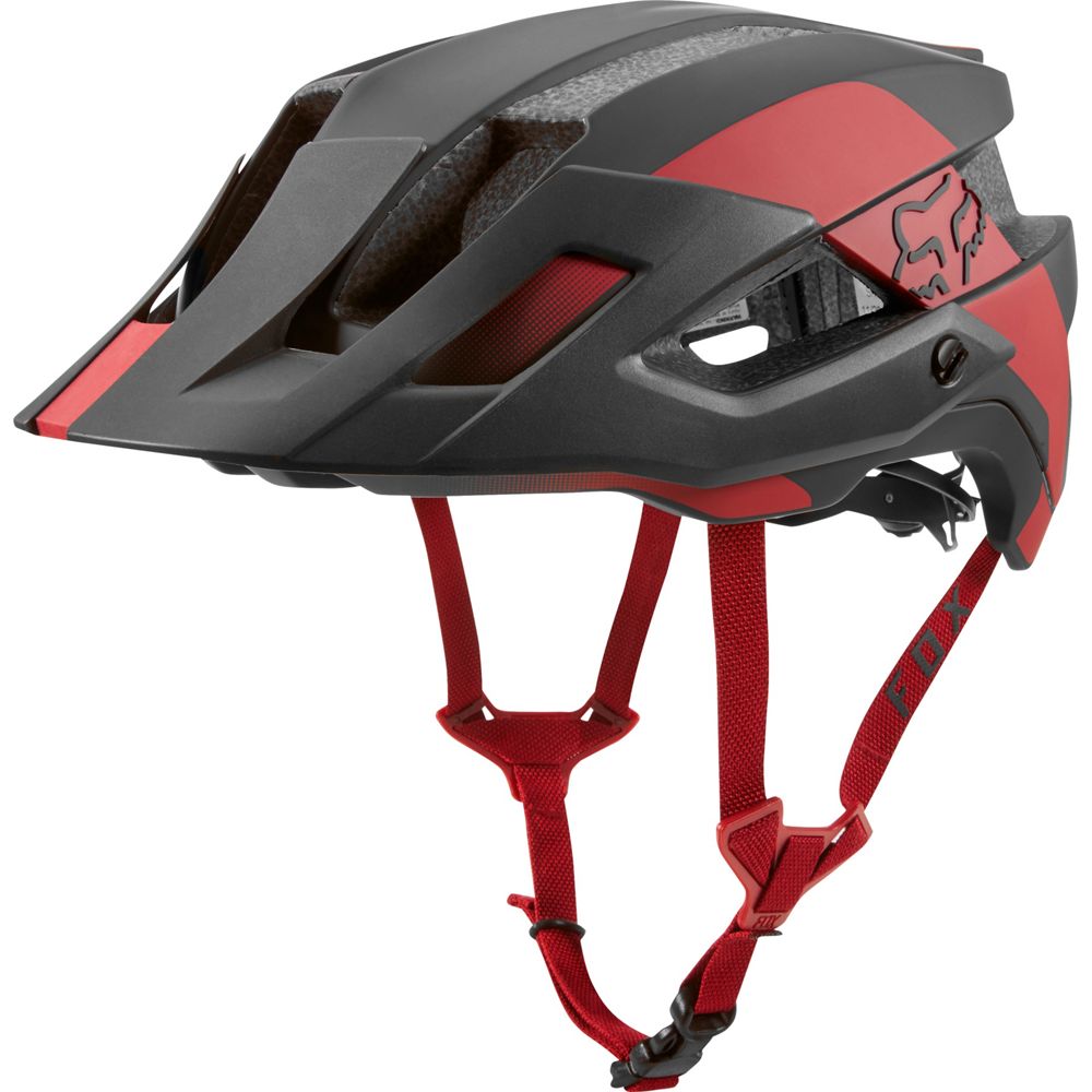 Casco Bicicleta Flux Mips Conduit Negro Rojo Fox | Casco MTB Fox casco fox racing motocross mtb