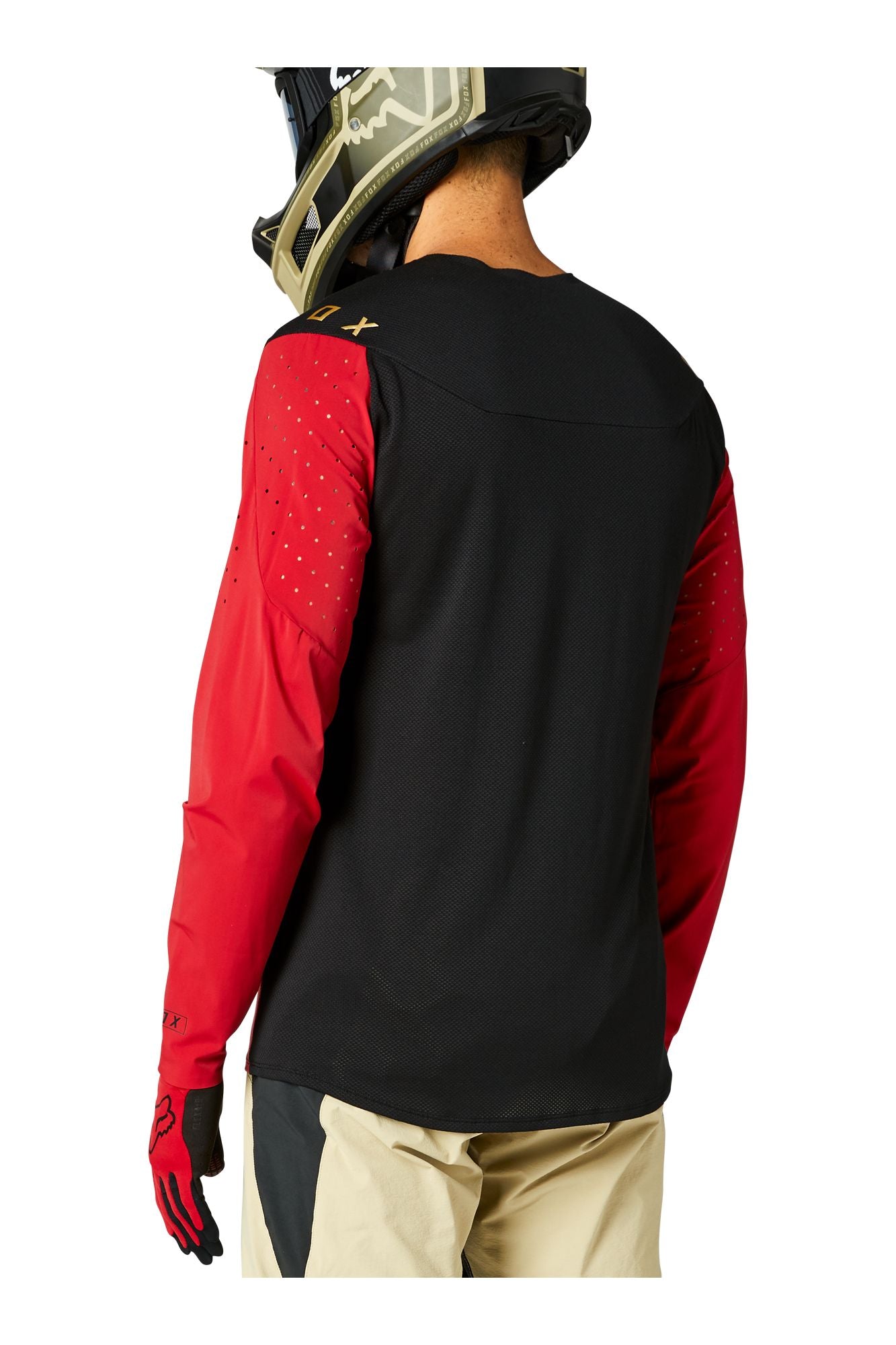 Polera Bicicleta Flexair Delta Rojo Fox polera bicicleta fox mtb