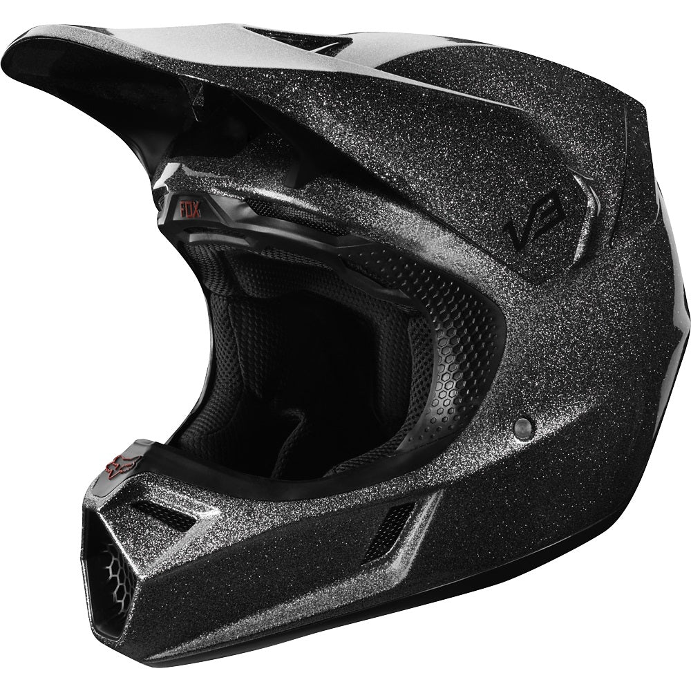 Casco Moto V3 Baz Negro Brillante Fox | Casco Moto Fox casco fox racing motocross mtb
