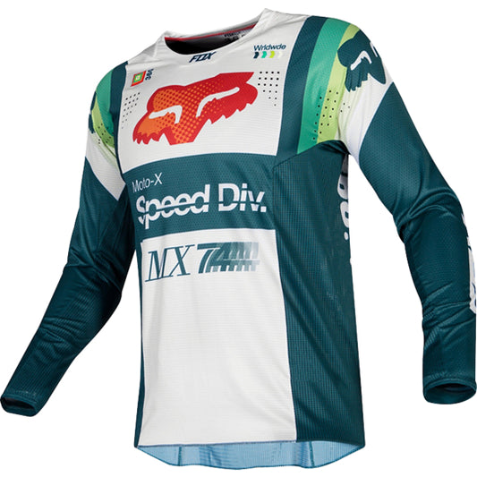 Polera Moto 360 Murc Verde Fox polera moto fox motocross