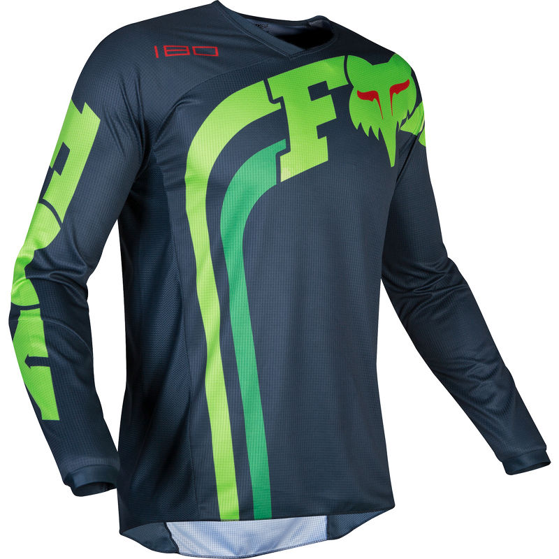 Polera Moto 180 Cota Azul Fox polera moto fox motocross