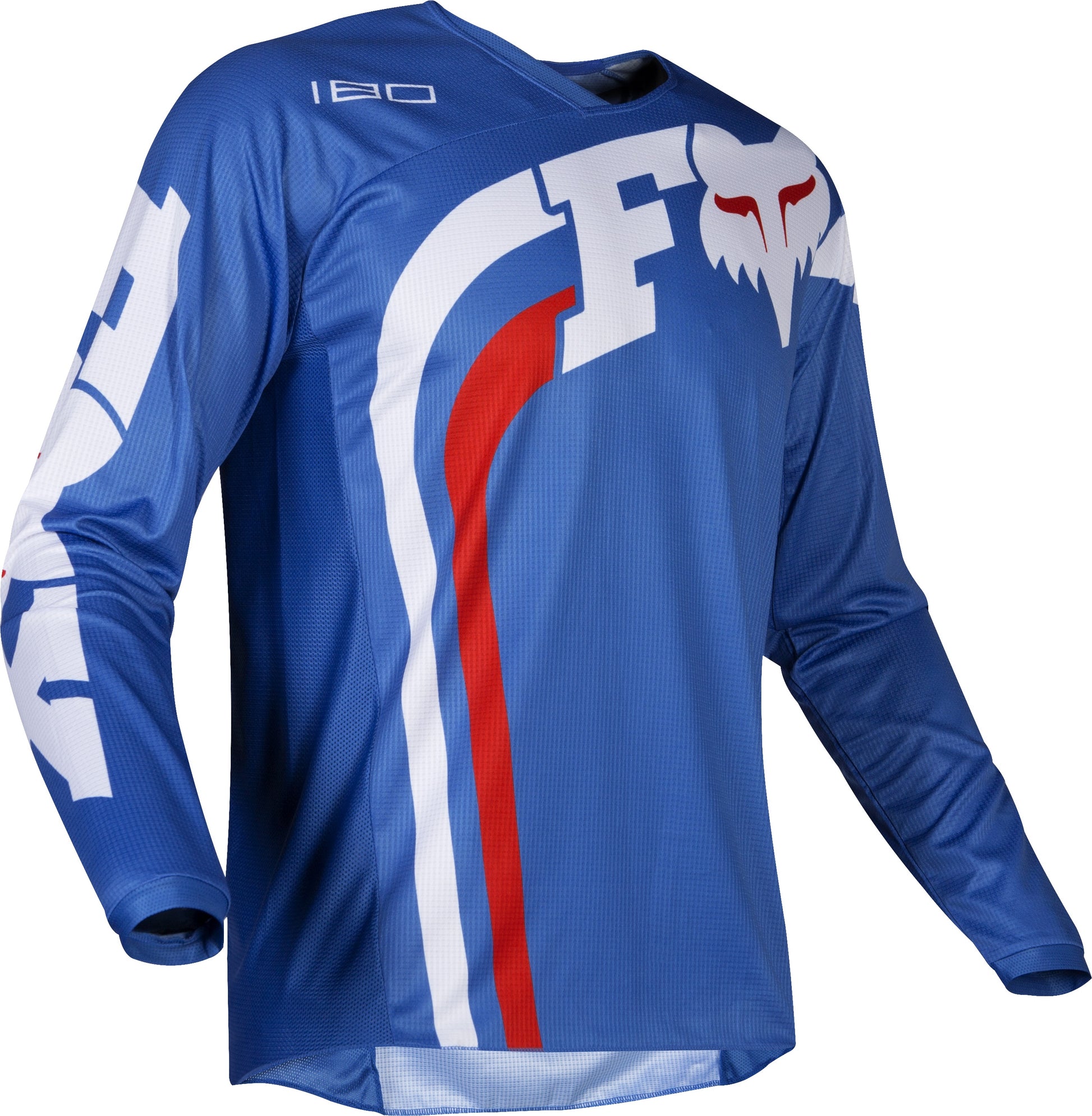 Polera Moto Niño 180 Cota Azul Fox polera moto fox motocross