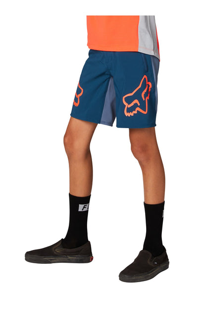 Short Bicicleta Niño Defend S Azul Fox - imagen 3