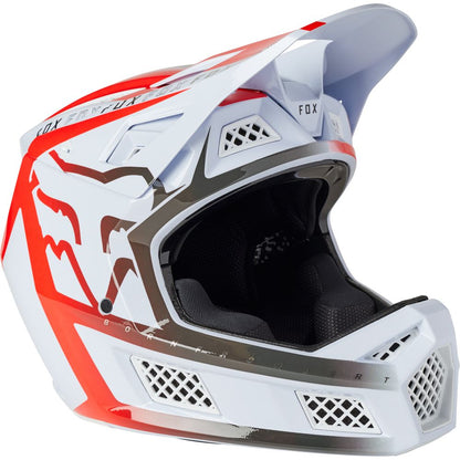 Casco Bicicleta Rampage Pro Carbon Mips Blanco Fox | Casco MTB Fox casco fox racing motocross mtb