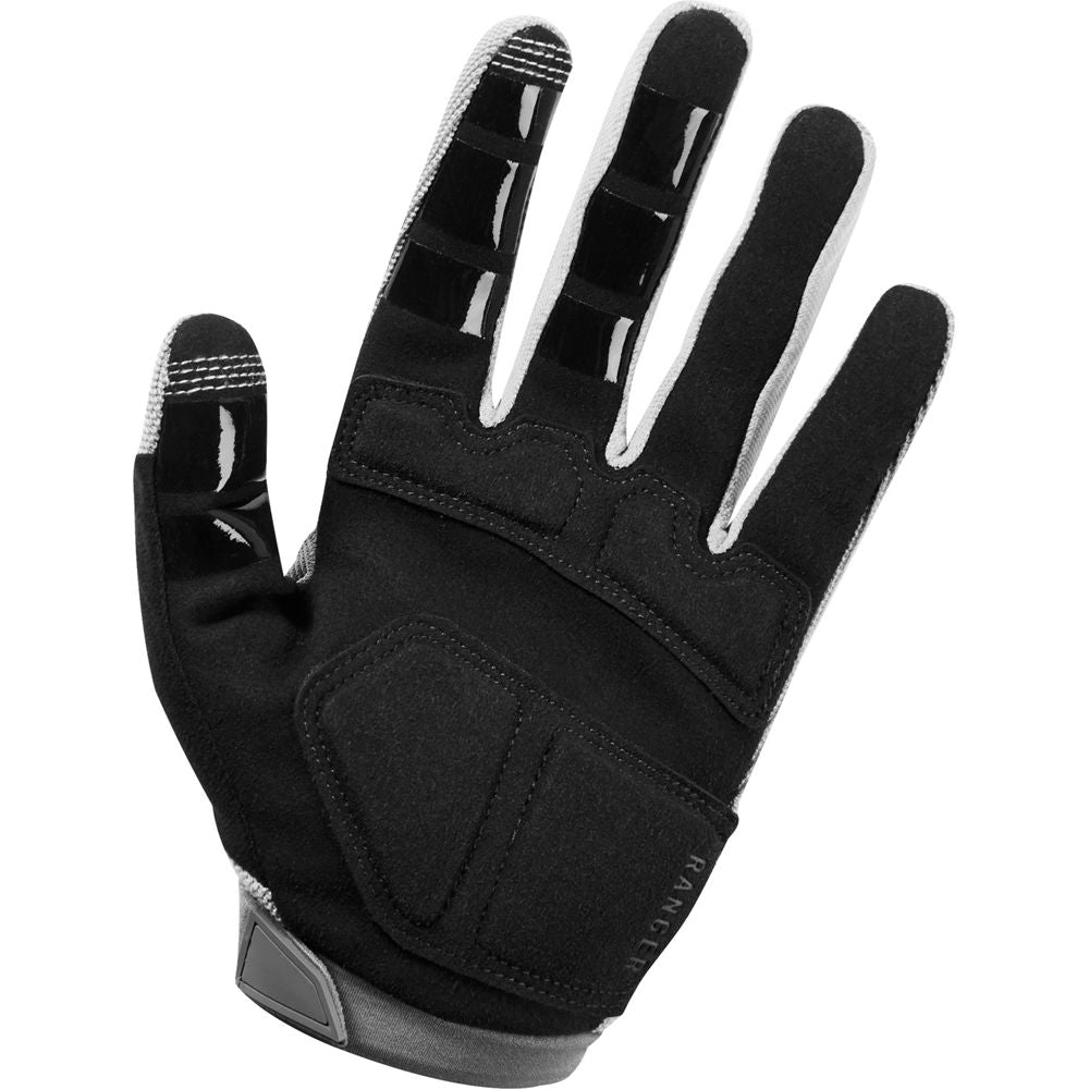 Guantes Bicicleta Ranger Gel Gris Acero Fox - imagen 2