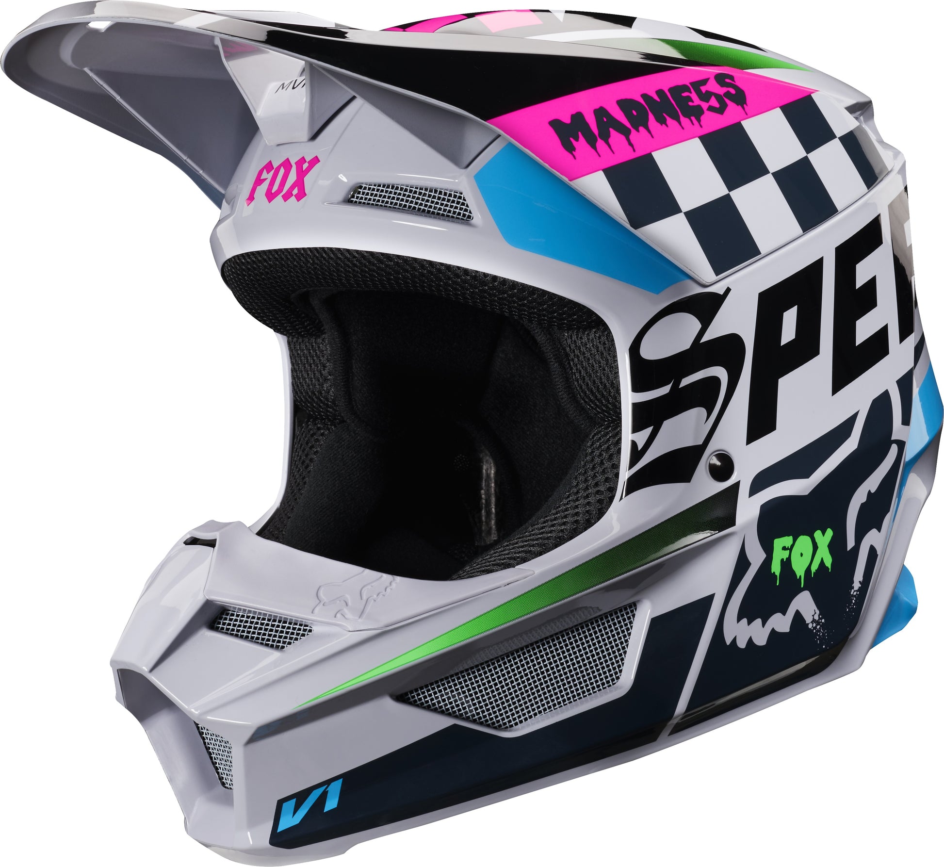 Casco Moto V1 Czar Gris Fox | Casco Moto Fox casco fox racing motocross mtb