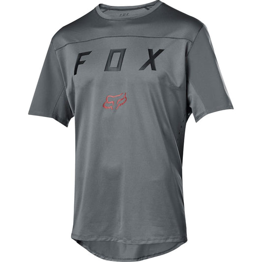 Polera Bicicleta Flexair Moth Gris Fox polera bicicleta fox mtb