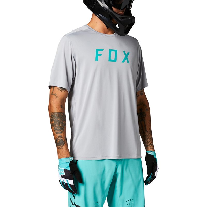 Polera Bicicleta Ranger Gris Fox polera bicicleta fox mtb