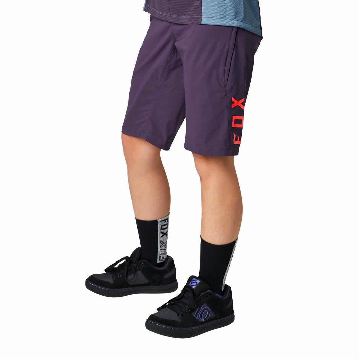 Short Bicicleta Mujer Ranger Morado Fox