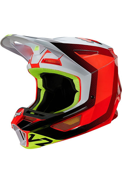 Casco Moto V2 Voke Multicolor Fluor Fox | Casco Moto Fox casco fox racing motocross mtb