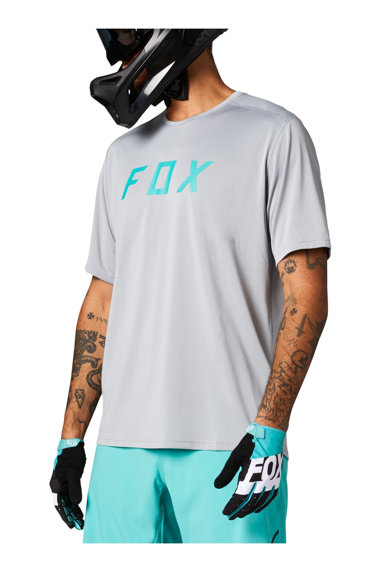Polera Bicicleta Ranger Gris Fox polera bicicleta fox mtb