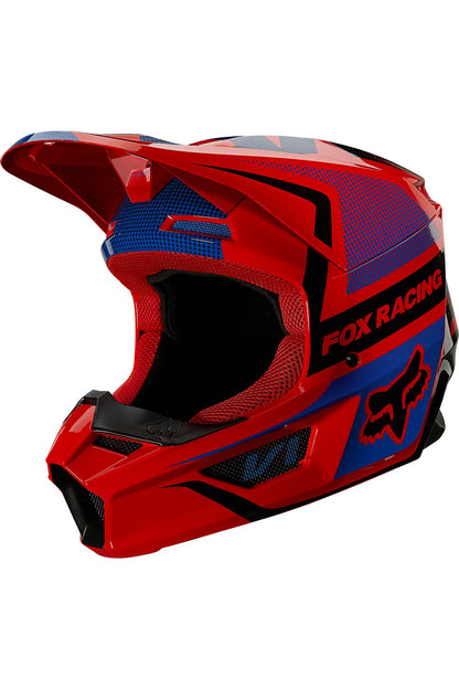 Casco Moto V1 Oktiv Rojo Fox | Casco Moto Fox casco fox racing motocross mtb