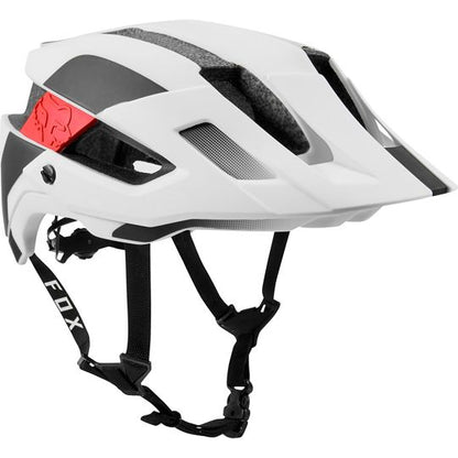 Casco Bicicleta Flux Mips Conduit Blanco Rojo Fox | Casco MTB Fox casco fox racing motocross mtb